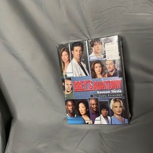 Brand New Sealed VHS Tape Grey’s Anatomy Season Three Seriously Extended